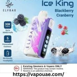 ELF BAR Ice King 30K Puffs Ice Adjustable