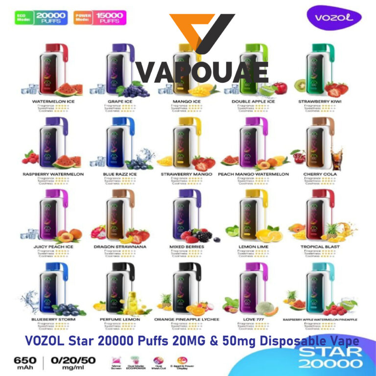 VOZOL Star 20000 Puffs in dubai uae