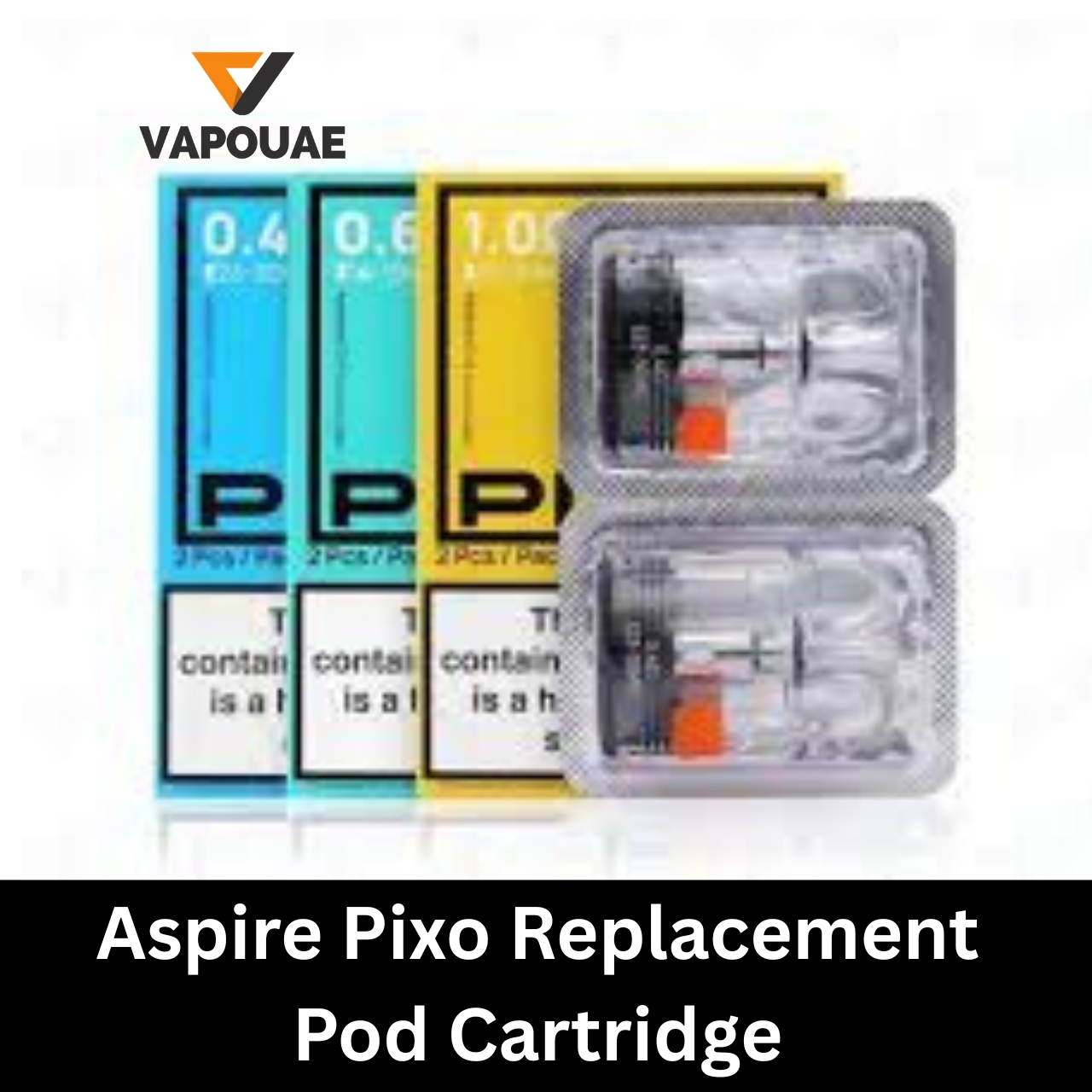 Aspire Pixo Replacement Pod Cartridge 2pcs Aspire Pixo Replacement Pod Cartridge 2pcs