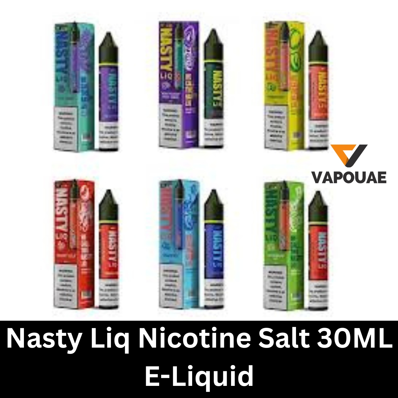 Nasty Liq Nicotine Salt 30ML E-Liquid in UAE Nasty Liq Nicotine Salt 30ML E-Liquid in UAE