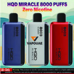HQD Miracle 8k | Puffs Disposable Vape In Dubai