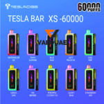 TESLA BAR XS 60k | Puffs Disposable Vape 50mg in Dubai