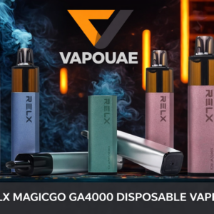 RELX MagicGo GA4000 Disposable Vape — Buy Online | Vapo UAE premium disposable vape device with long-lasting performance